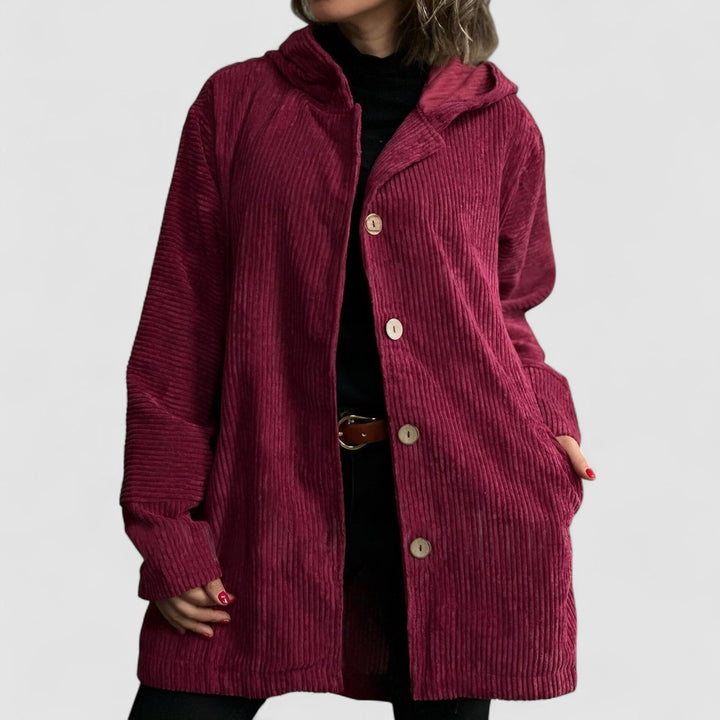 Cordian | Cozy Corduroy Hooded Jacket