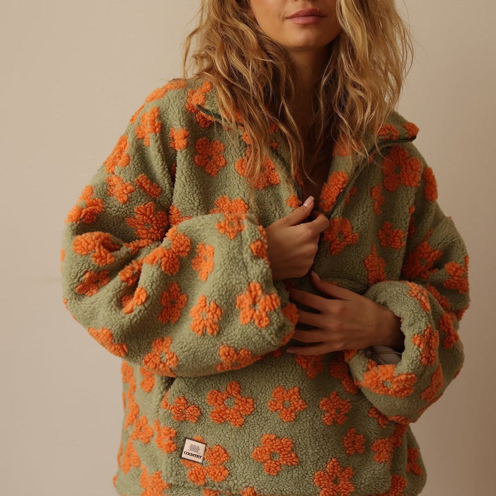 Suzan | Cosy Floral Print Jumper