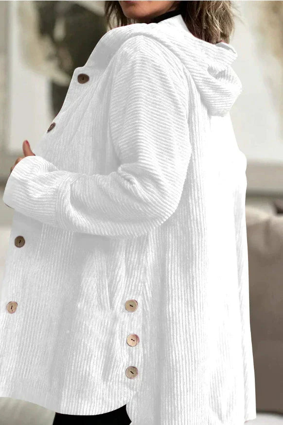 Cordian | Cozy Corduroy Hooded Jacket
